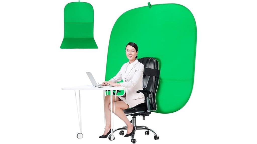 portable foldable green screen
