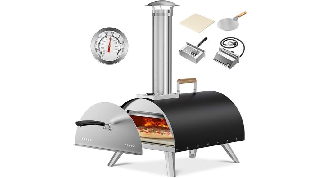 portable outdoor pizza oven