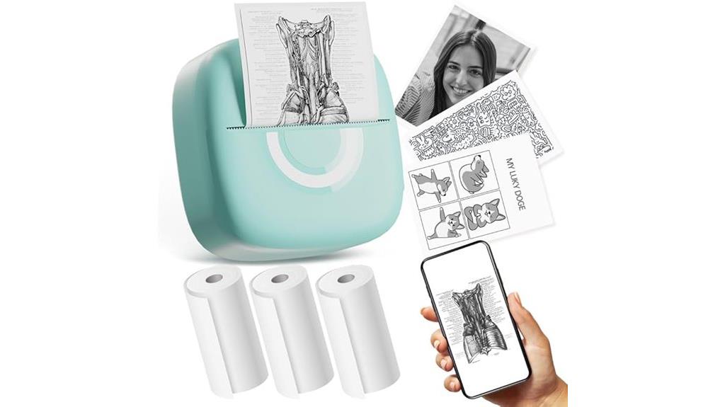 portable phone sticker printer