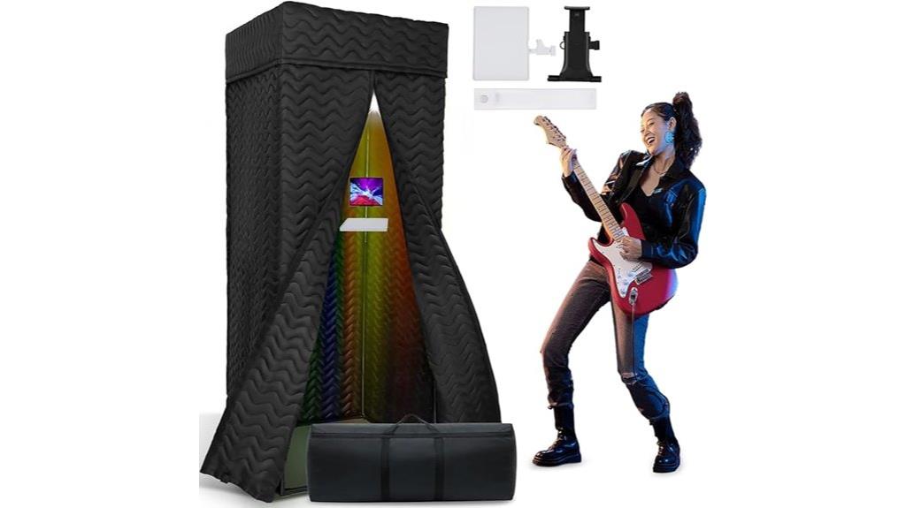 portable soundproof booth
