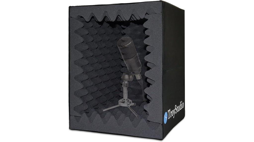 portable vocal booth foam