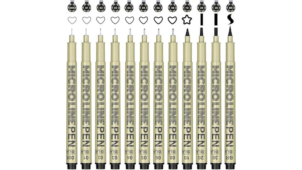 precise artist ink set
