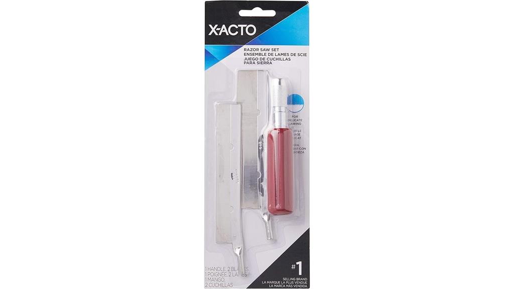 precise razor saw set