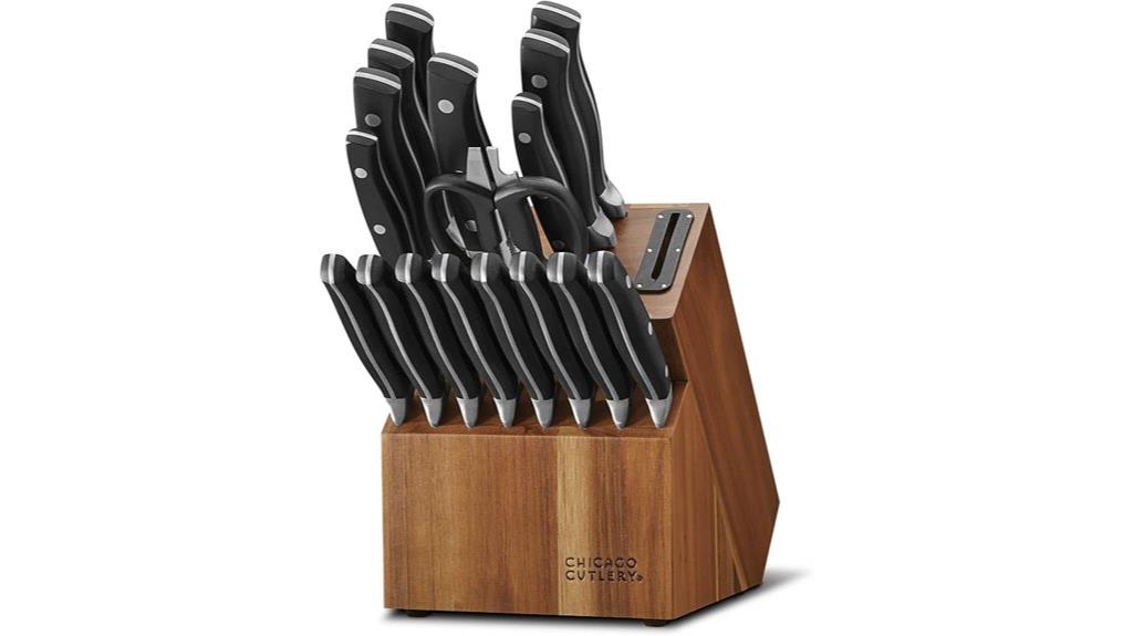 premium chicago cutlery set