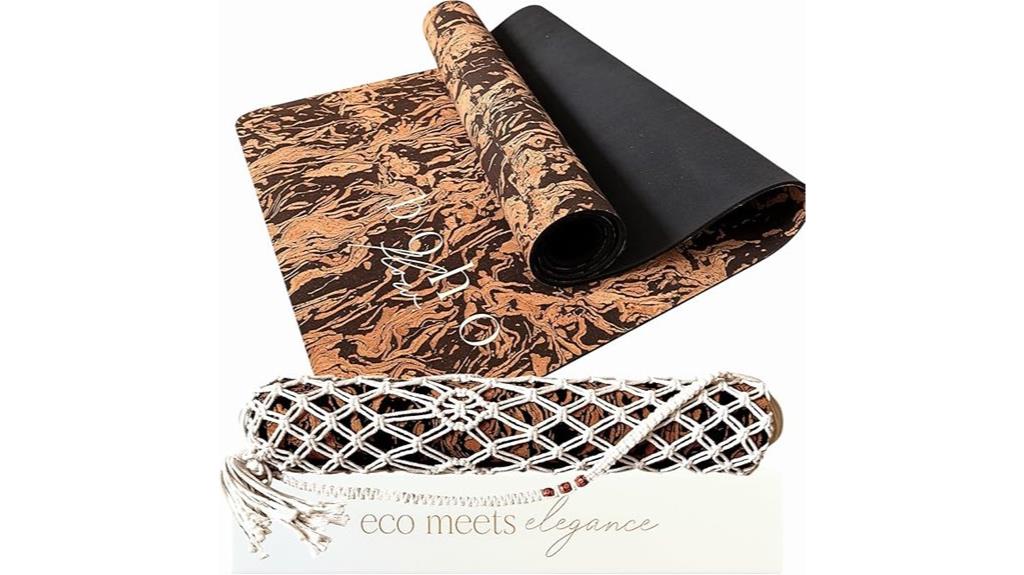 premium cork yoga mat