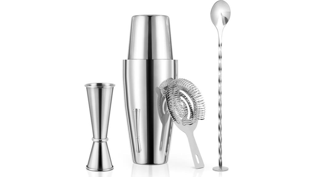 professional 4 piece bartender kit