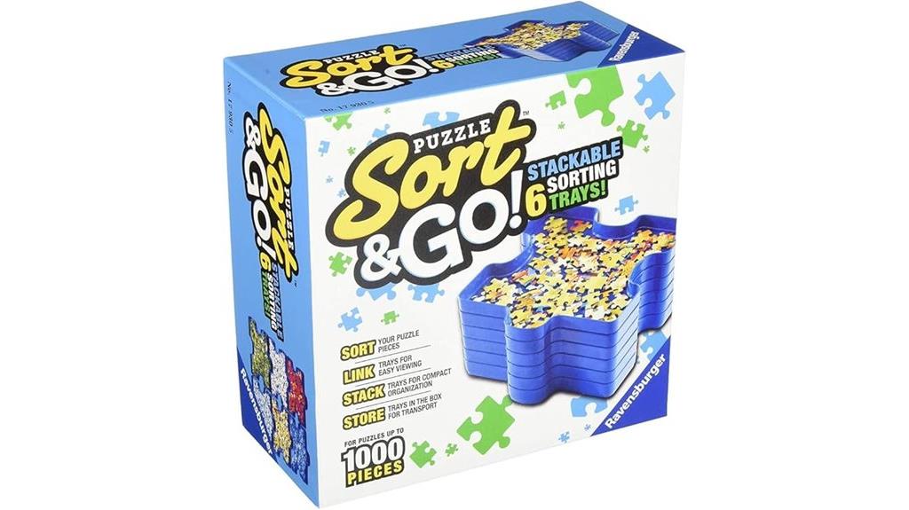 puzzle piece sorting trays