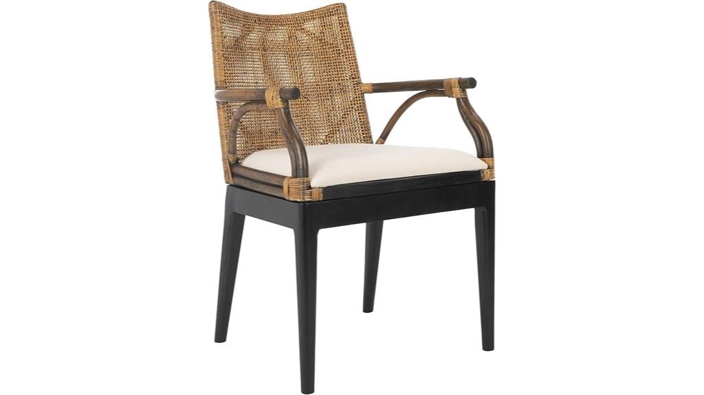 rattan tropical woven chair