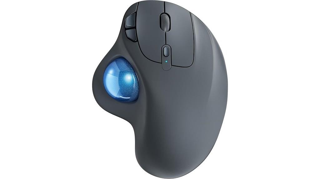 rechargeable ergonomic wireless mouse