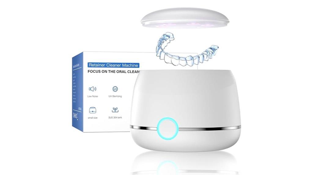 rechargeable ultrasonic retainer cleaner