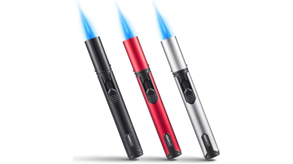 refillable butane torch set