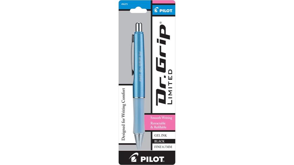 refillable gel ink pen