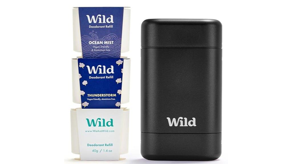 refillable scented deodorant kit