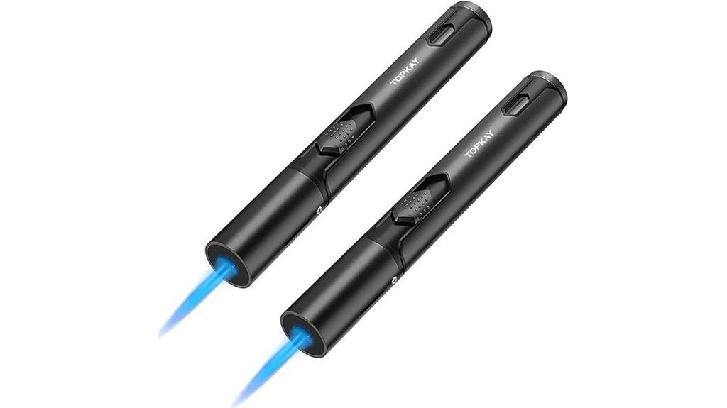 refillable torch lighter set