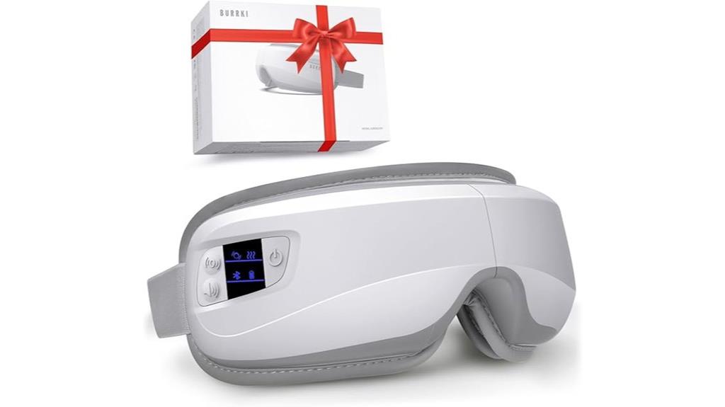 relaxing heat bluetooth eye massager