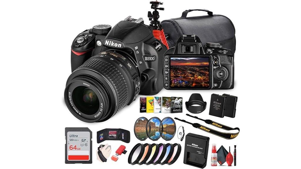 renewed nikon d3100 kit