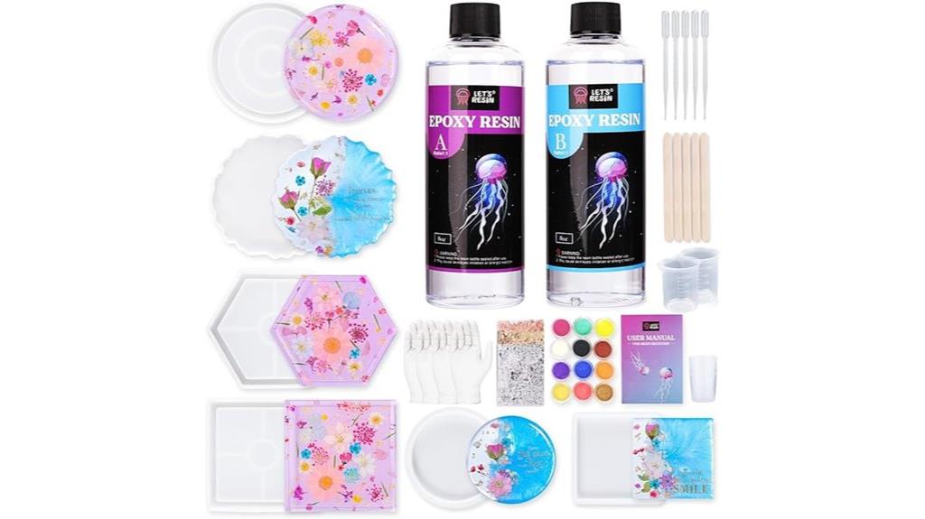 resin coaster diy kit