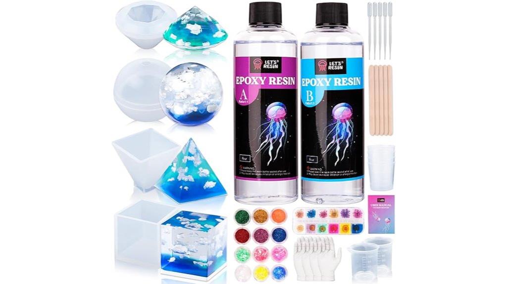 resin kits with molds