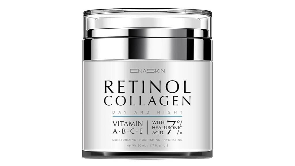 retinol wrinkle collagen moisturizer