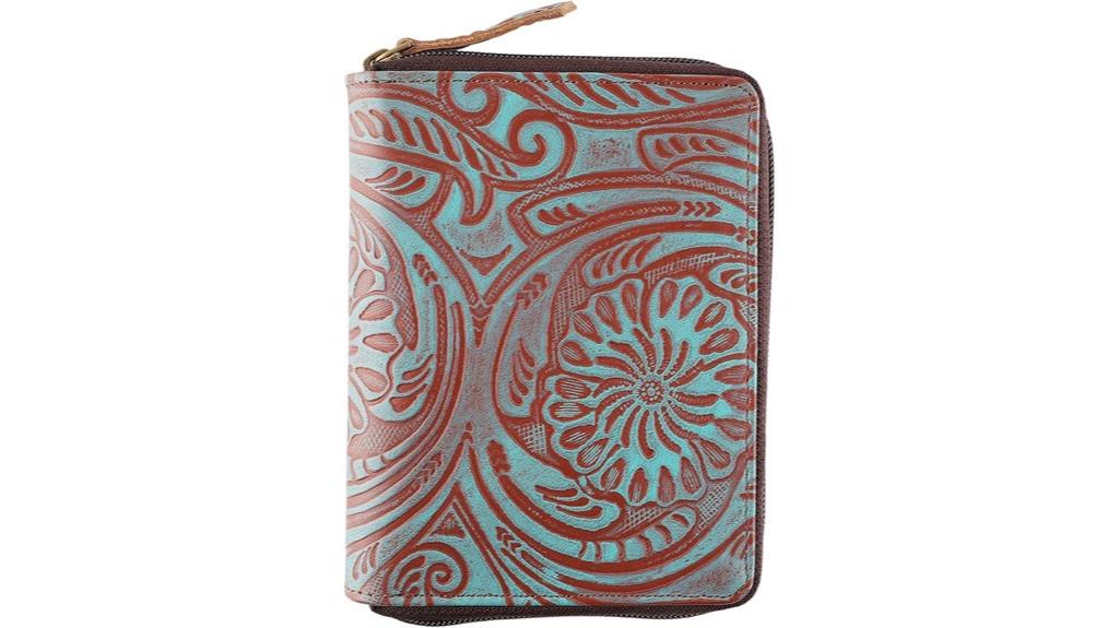 rfid blocking leather wallet