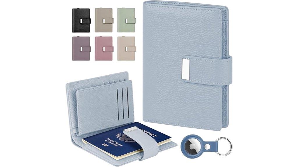 rfid passport holder airtag