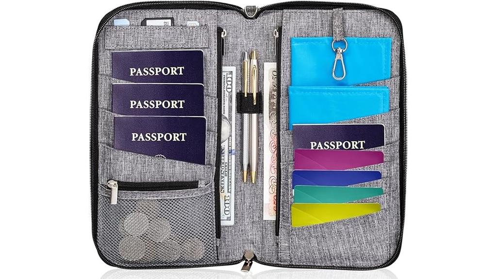 rfid passport wallet travel