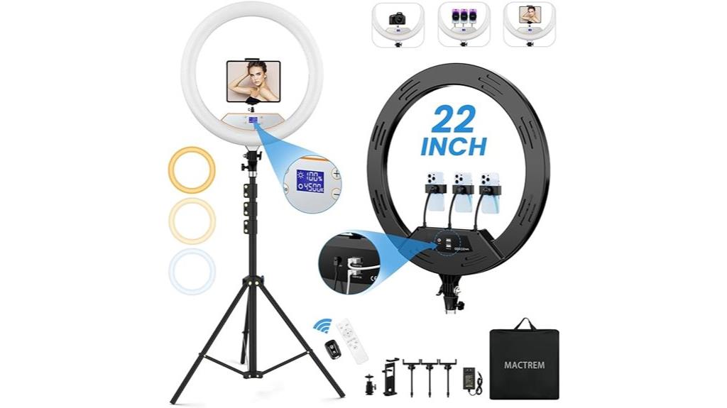 ring light tripod stand