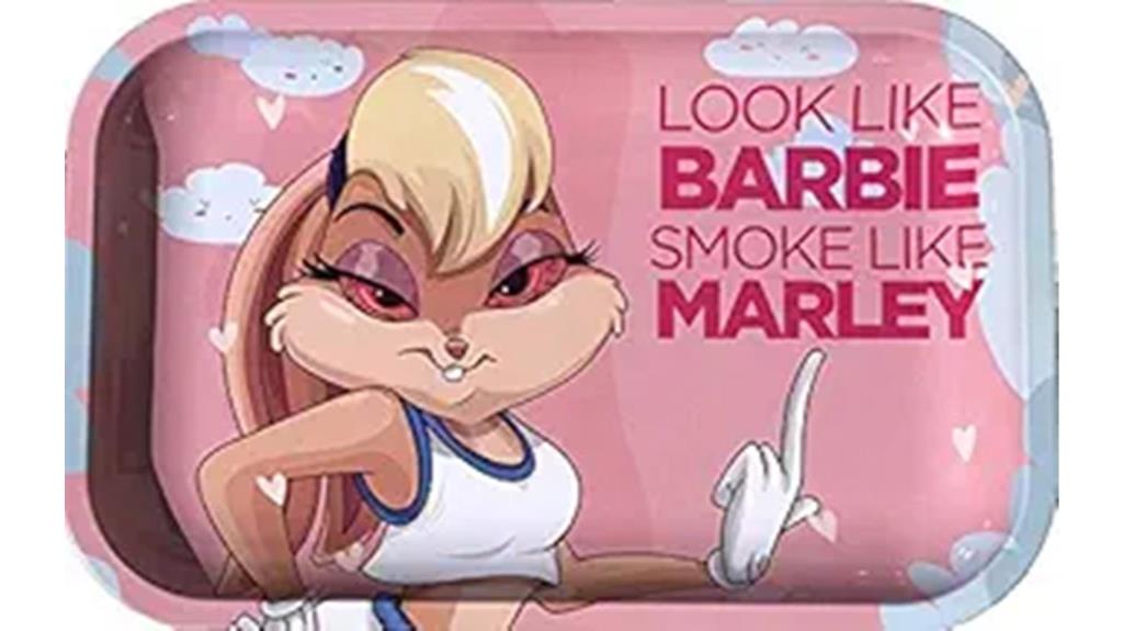 rolling tray with lola bunny