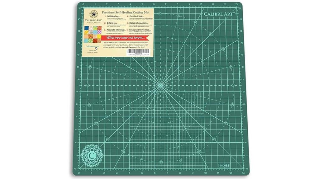 rotating 14x14 self healing mat