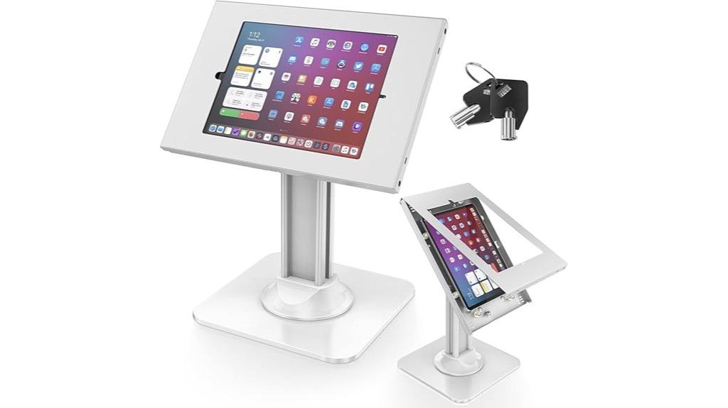 secure retail ipad stand