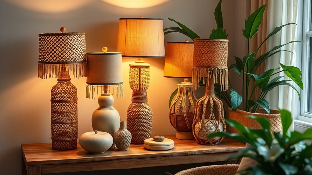 selecting perfect boho lamps