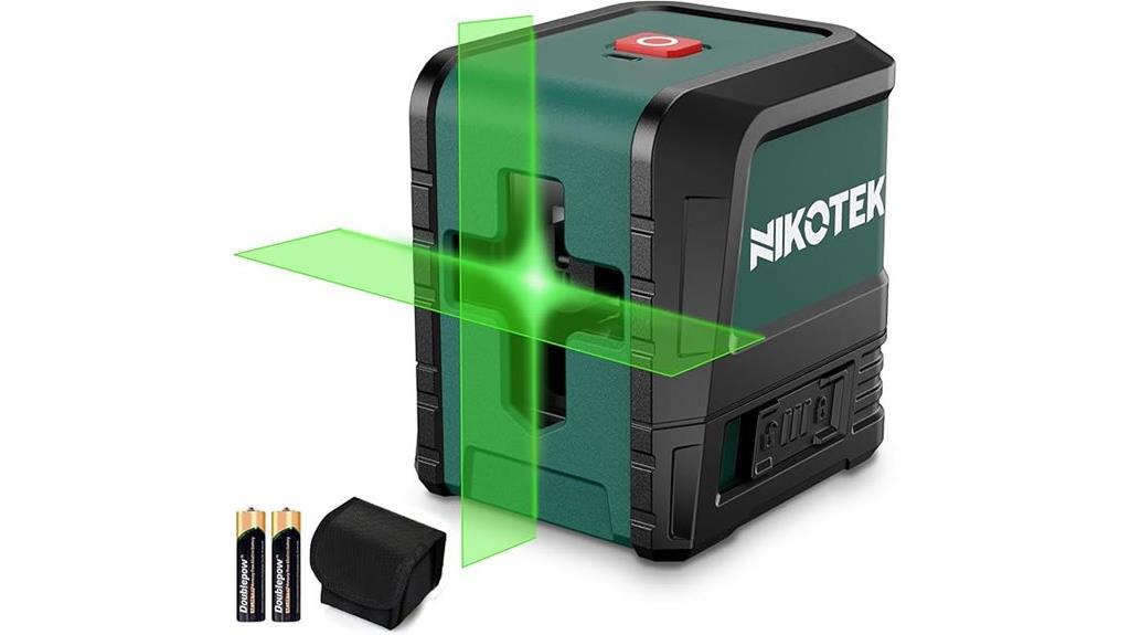 self leveling green laser