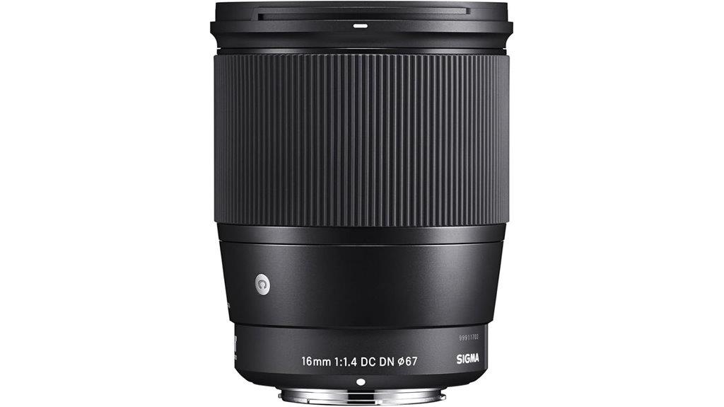 sigma 16mm f 1 4 lens