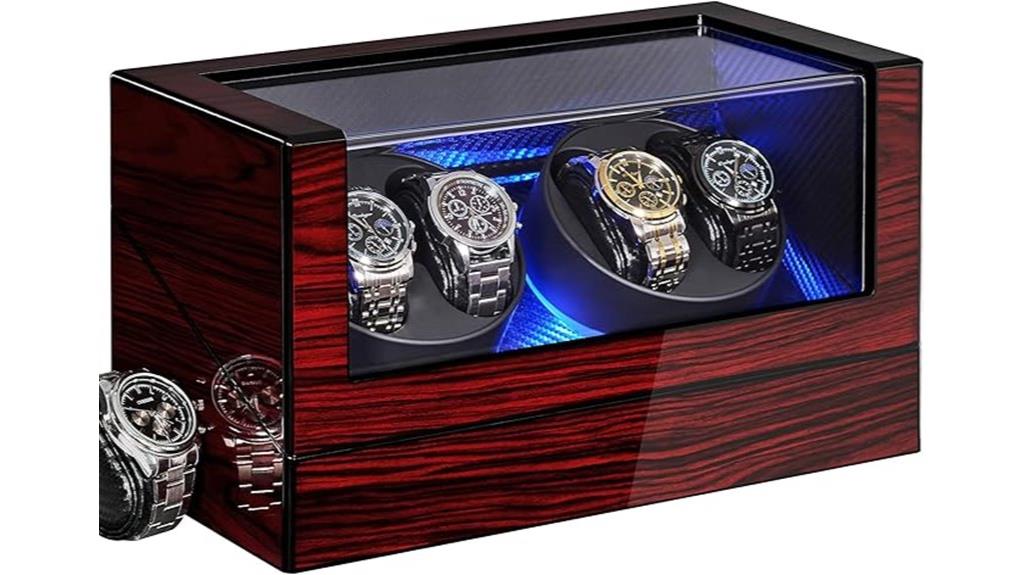 silent led watch winder
