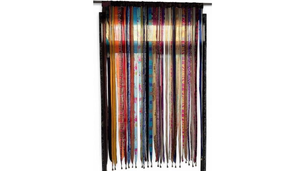 silk sari room divider