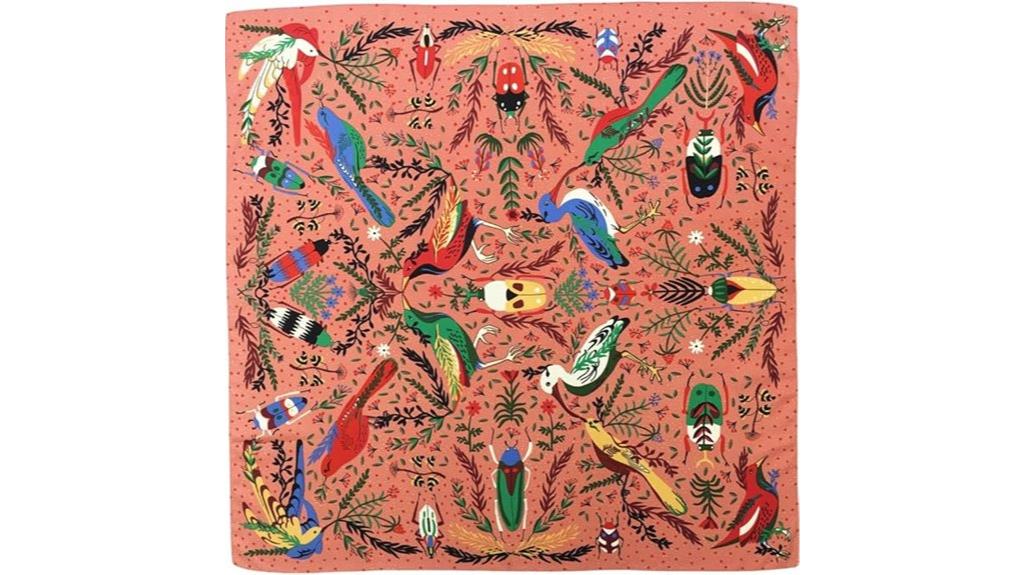 silky satin hair scarves