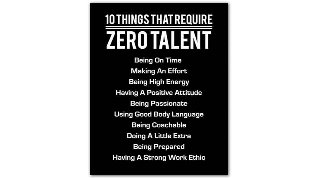skills beyond talent