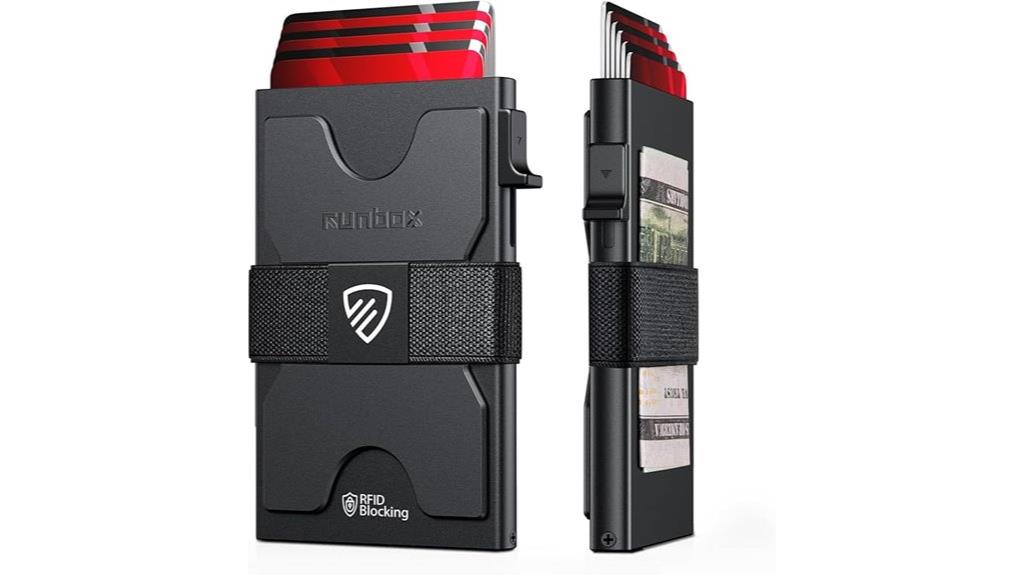 slim rfid card wallet