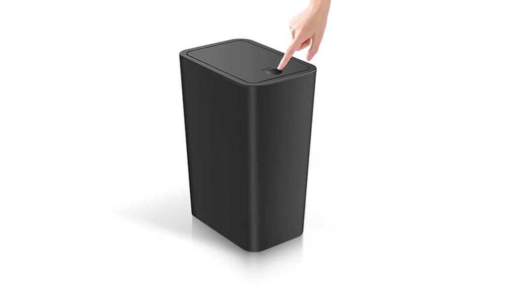 small 4 gallon bathroom trash