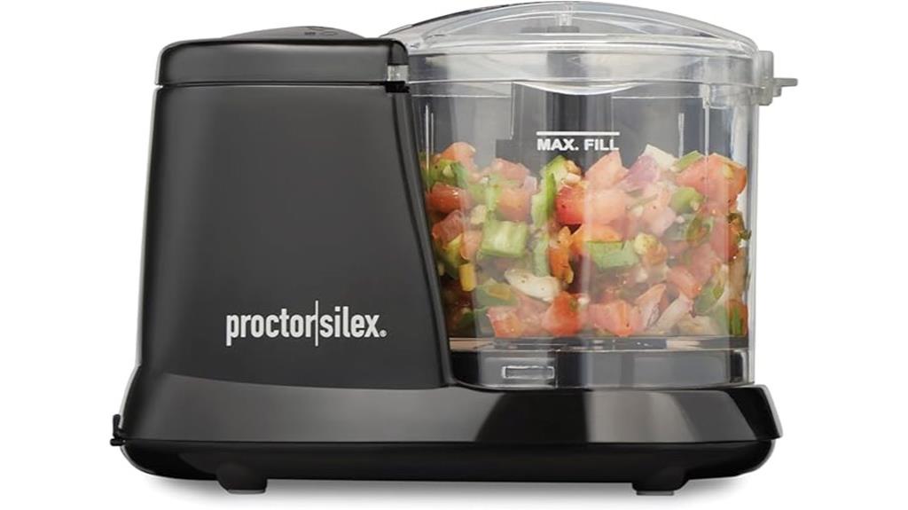 small black electric chopper