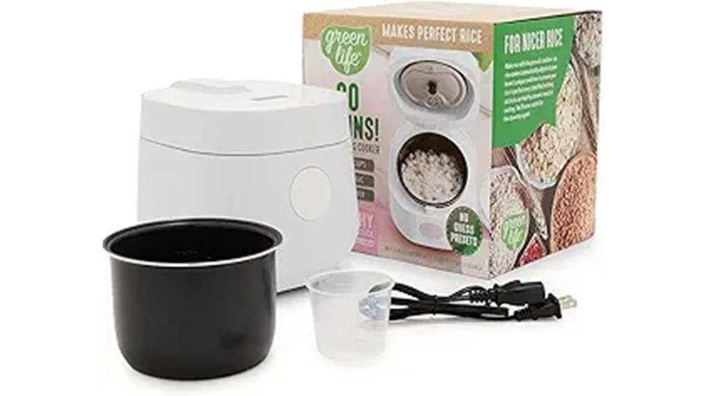 small greenlife rice cooker