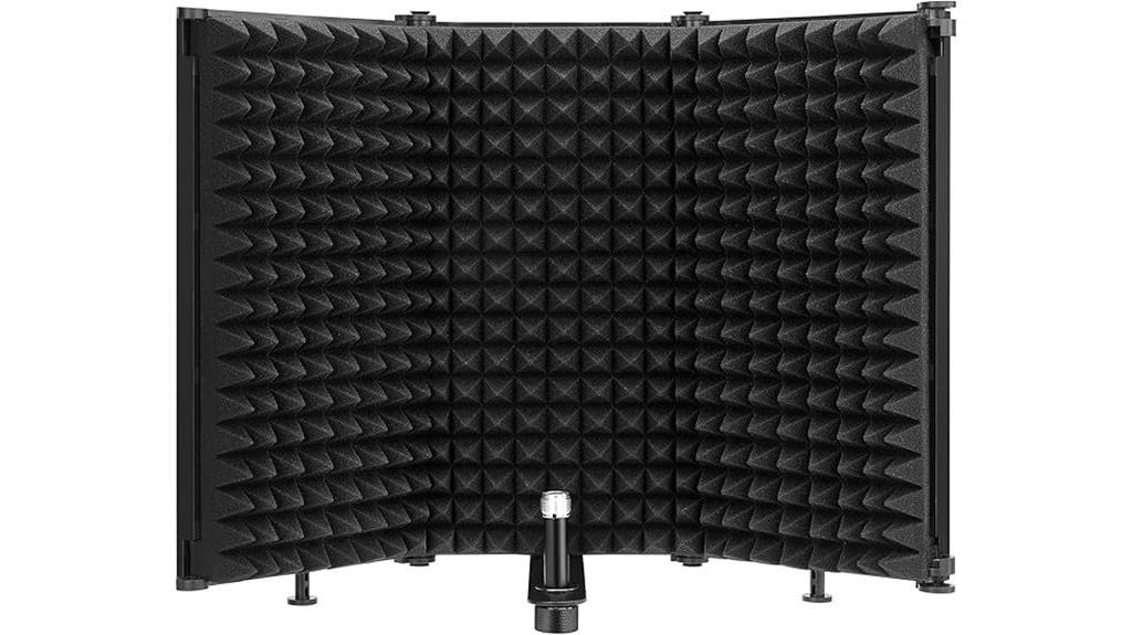 soundproof microphone isolation shield