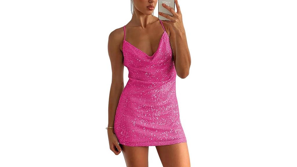 sparkly party club dress