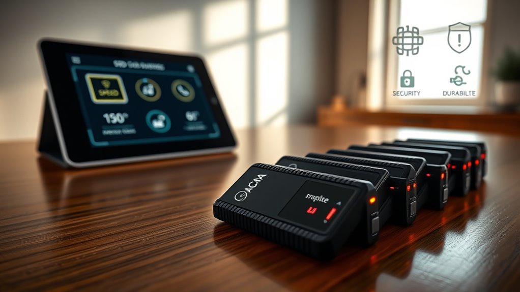 speed compatibility storage durability