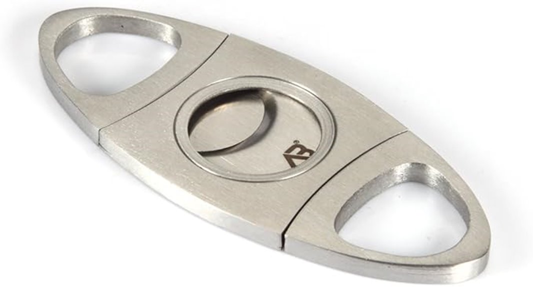 stainless steel bear cigar cutter
