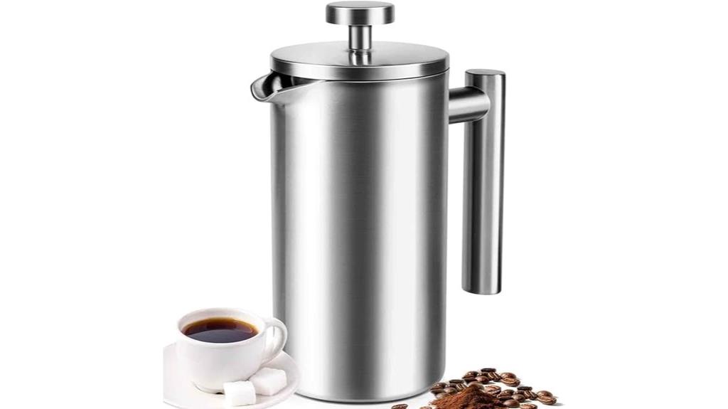 stainless steel french press