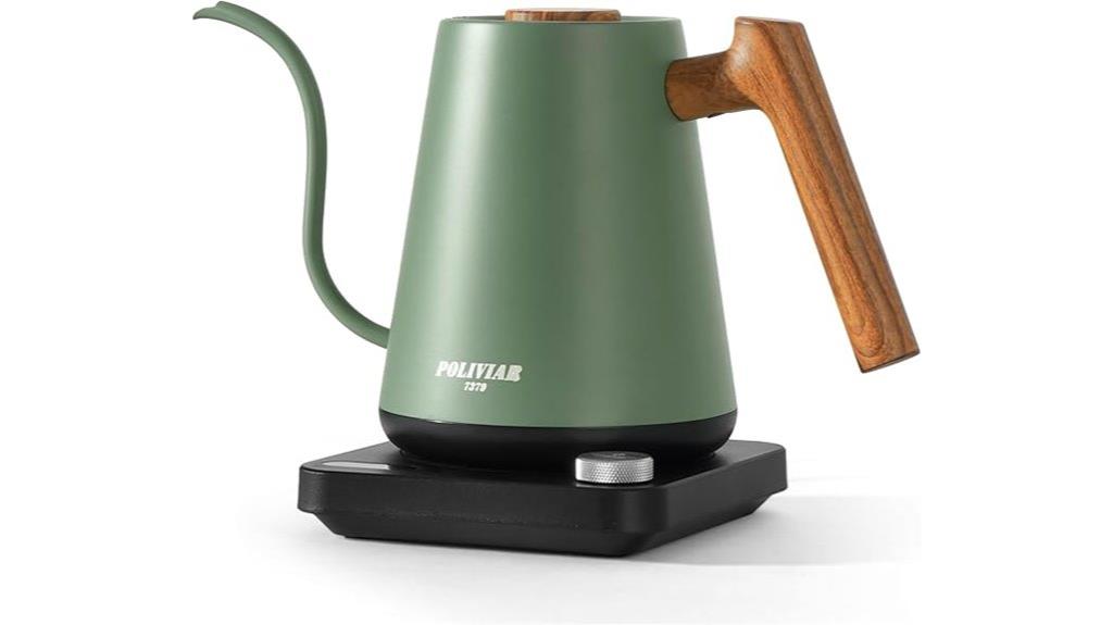 stainless steel gooseneck kettle