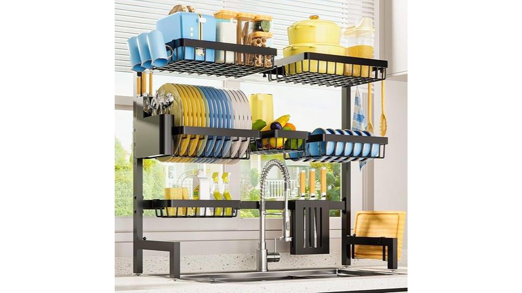 stainless steel kitchen organizer