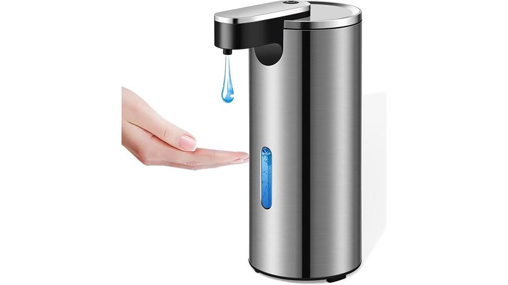 stainless steel touchless dispenser