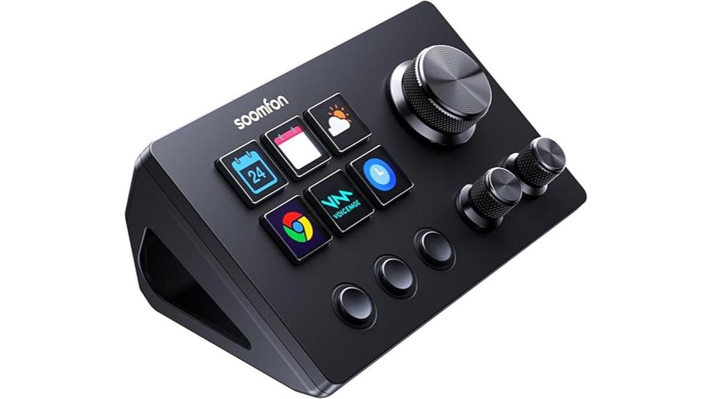 stream controller with lcd